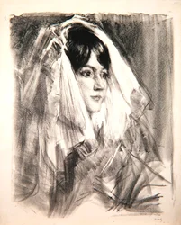 The Mantilla, Madame Anglada, 1905